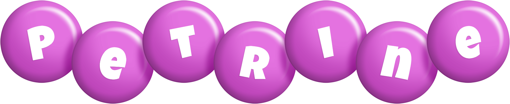 Petrine candy-purple logo