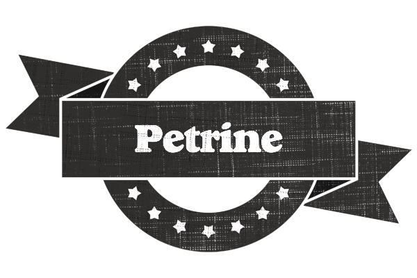 Petrine grunge logo