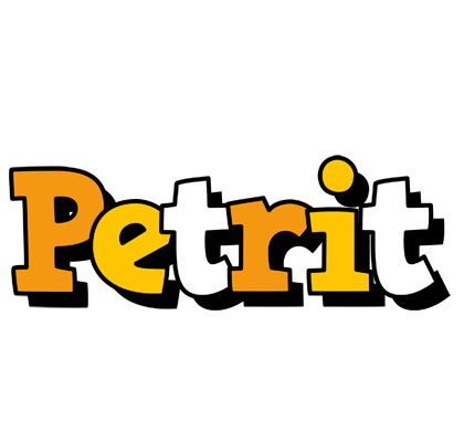 Petrit cartoon logo