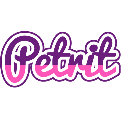 Petrit cheerful logo