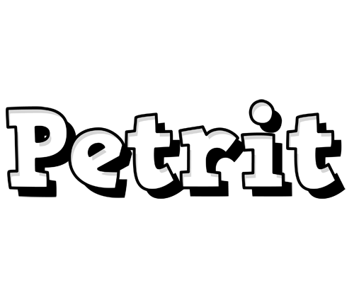 Petrit snowing logo
