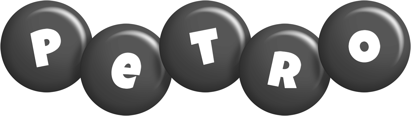 Petro candy-black logo