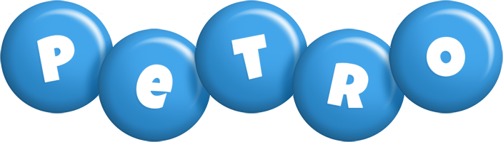 Petro candy-blue logo