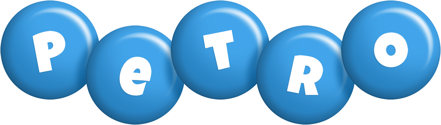 Petro candy-blue logo
