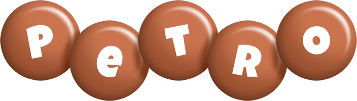 Petro candy-brown logo