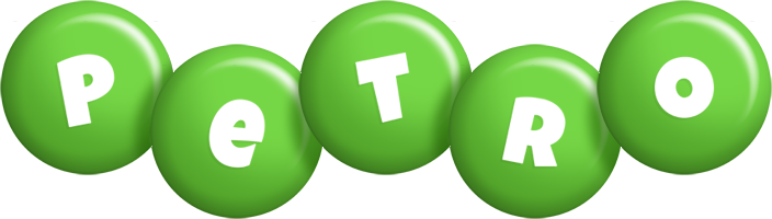 Petro candy-green logo