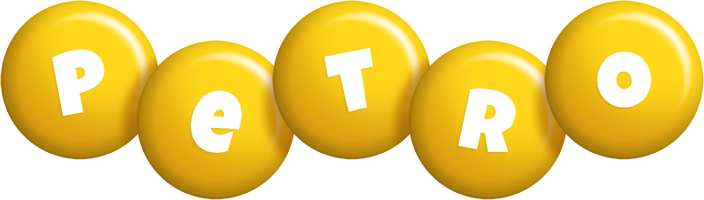 Petro candy-yellow logo