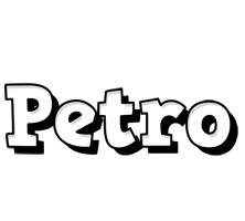 Petro snowing logo
