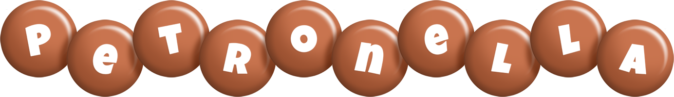 Petronella candy-brown logo