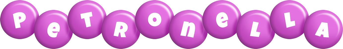 Petronella candy-purple logo