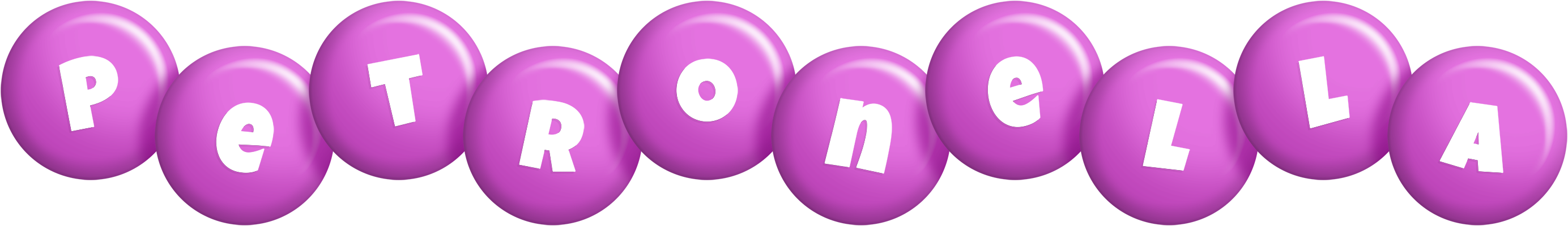 Petronella candy-purple logo