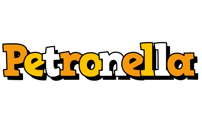 Petronella cartoon logo