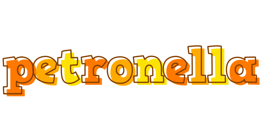 Petronella desert logo