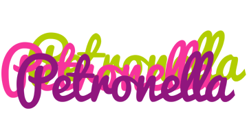 Petronella flowers logo