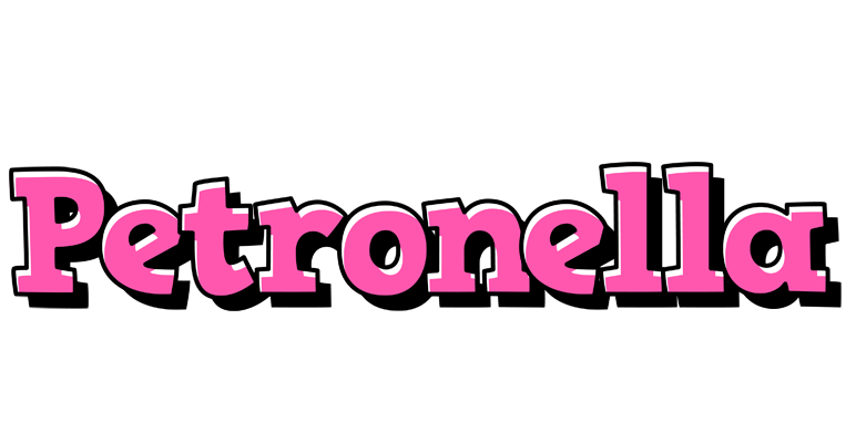 Petronella girlish logo