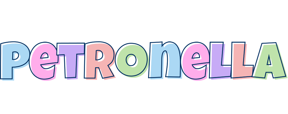 Petronella pastel logo