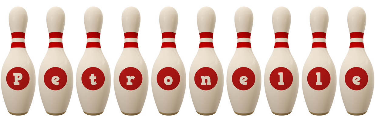 Petronelle bowling-pin logo