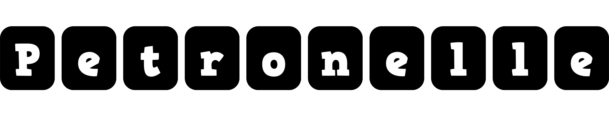 Petronelle box logo