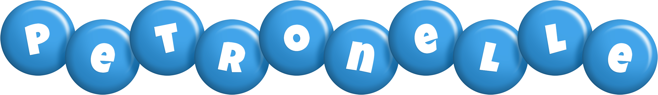 Petronelle candy-blue logo