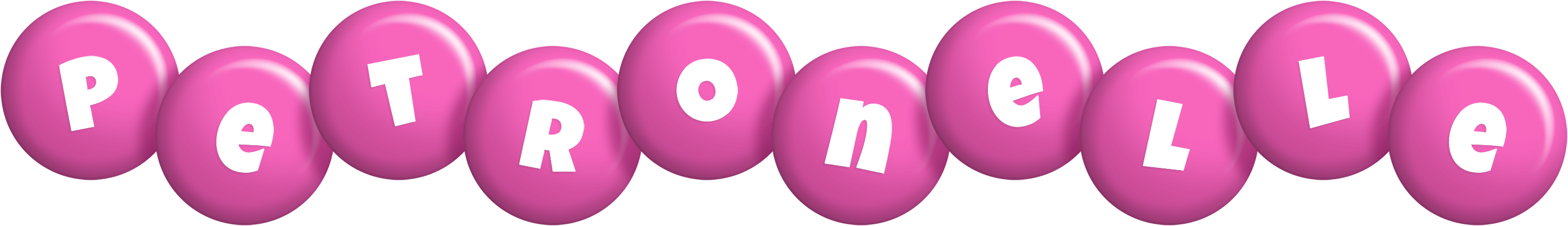 Petronelle candy-pink logo