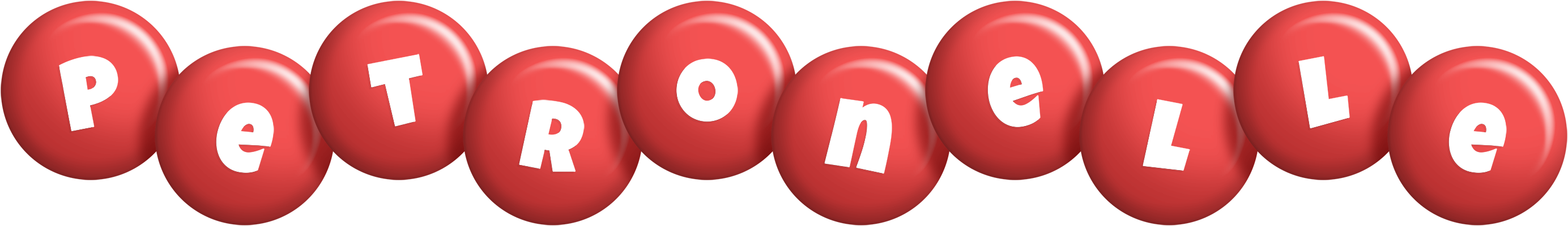 Petronelle candy-red logo