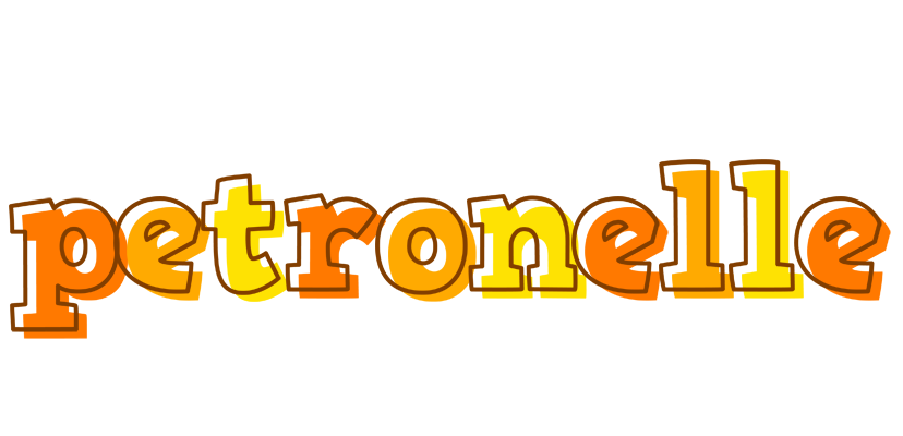 Petronelle desert logo