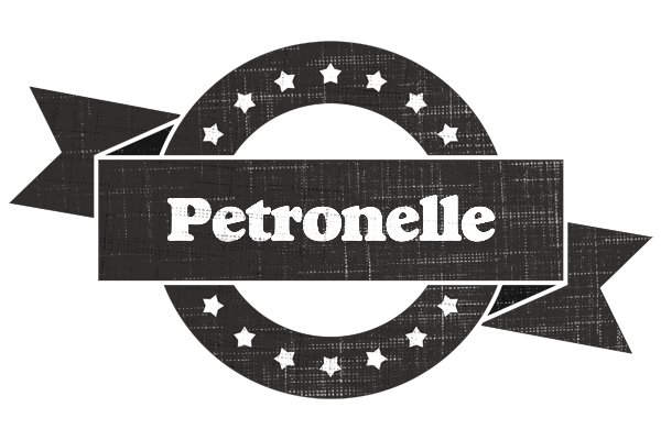 Petronelle grunge logo