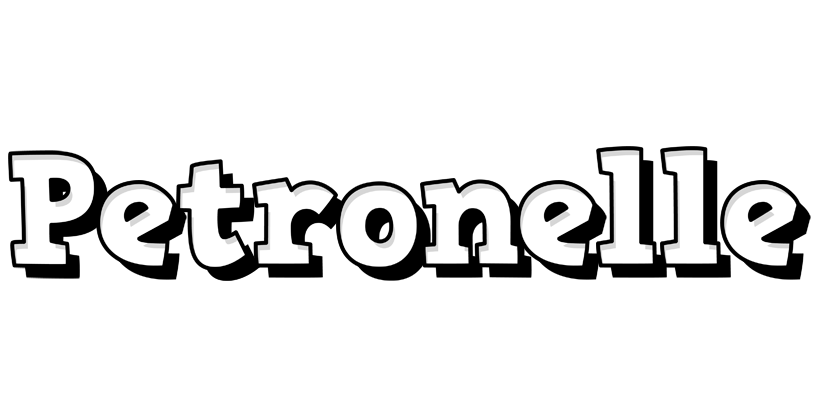 Petronelle snowing logo