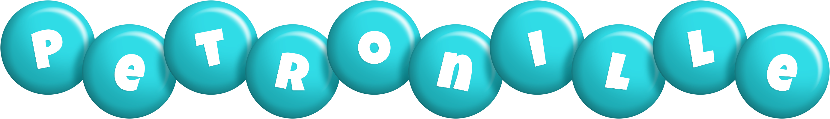 Petronille candy-azur logo