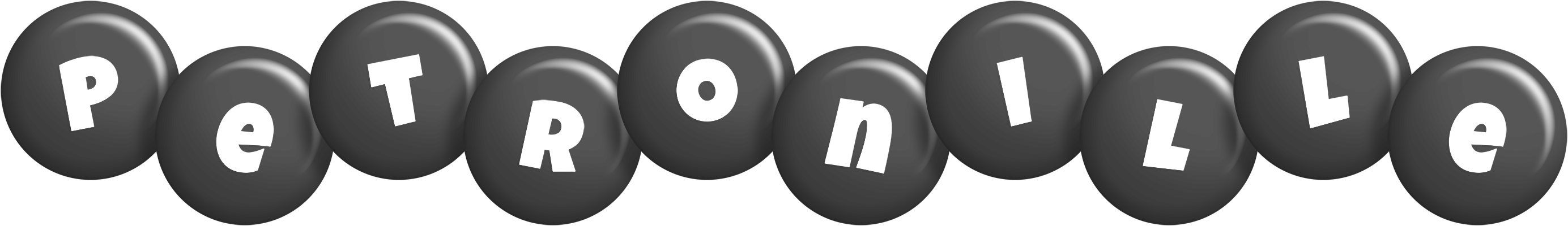 Petronille candy-black logo