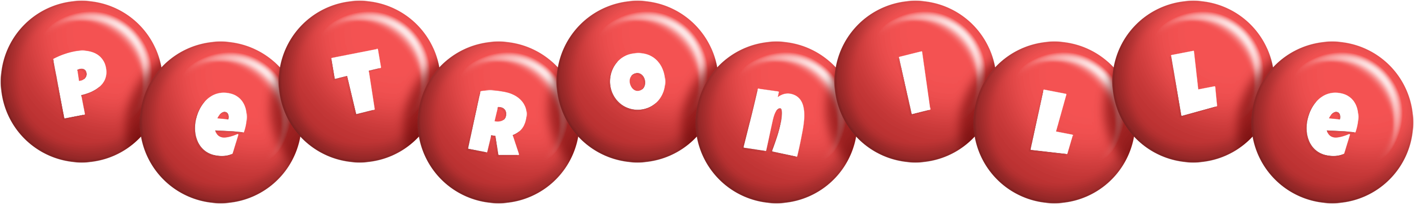 Petronille candy-red logo