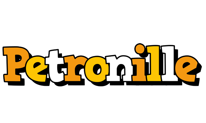Petronille cartoon logo
