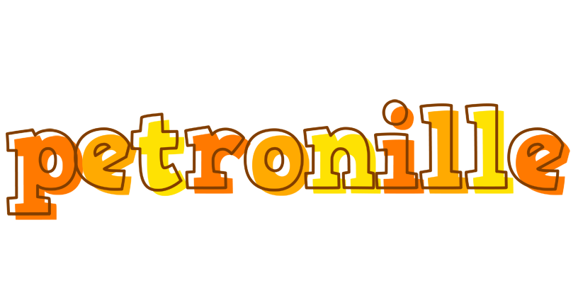 Petronille desert logo