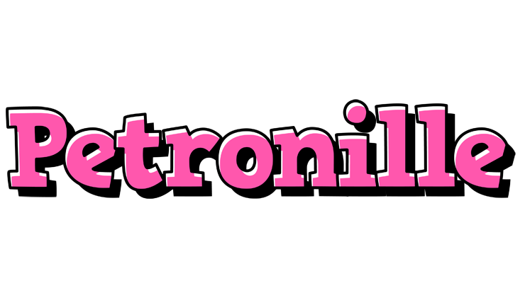 Petronille girlish logo
