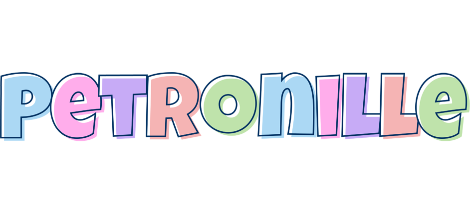 Petronille pastel logo