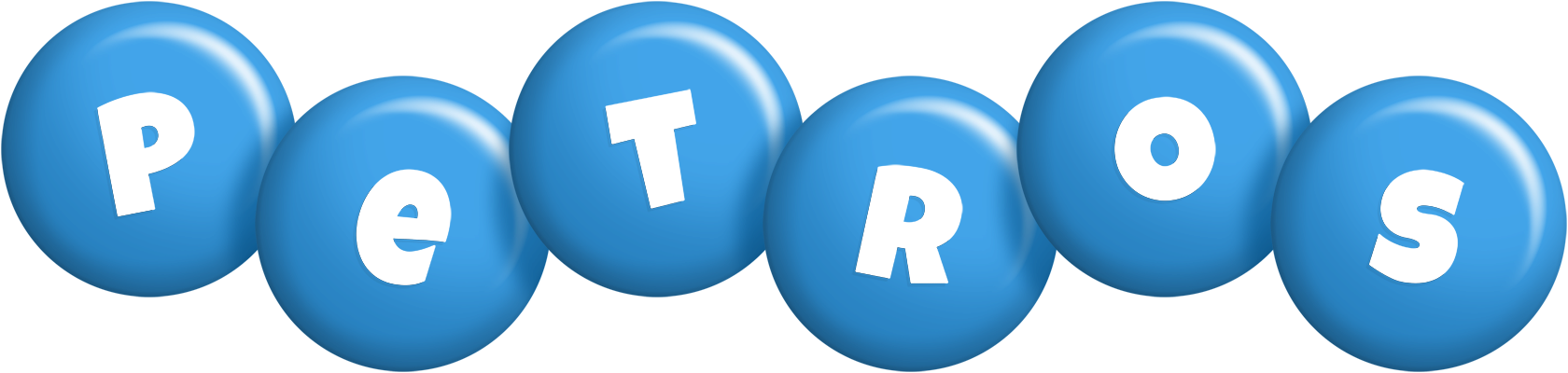 Petros candy-blue logo