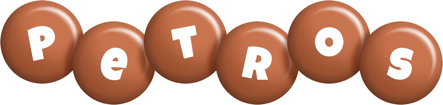Petros candy-brown logo