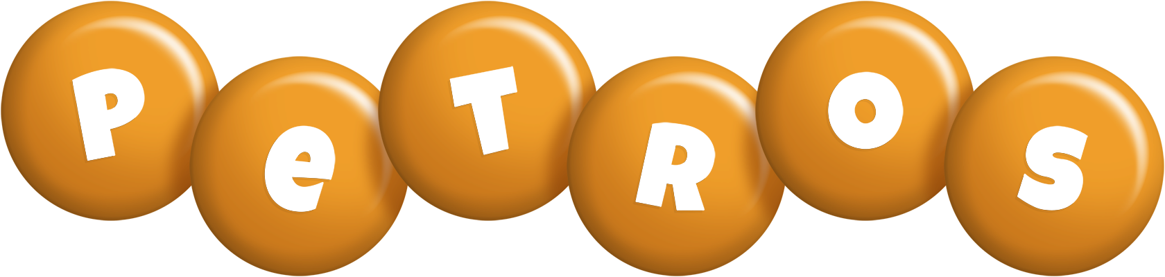 Petros candy-orange logo
