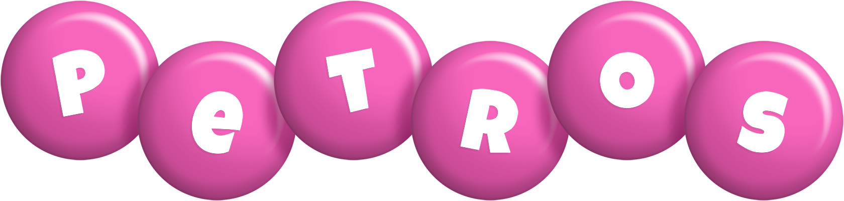Petros candy-pink logo