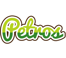 Petros golfing logo