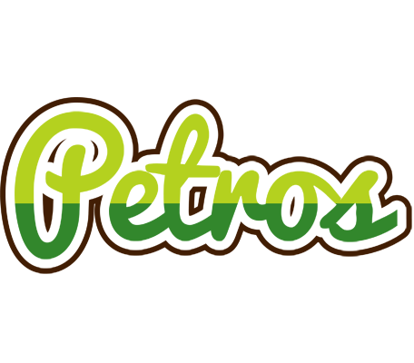 Petros golfing logo