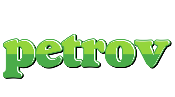 Petrov apple logo