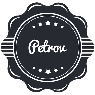 Petrov badge logo