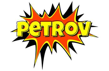 Petrov bazinga logo