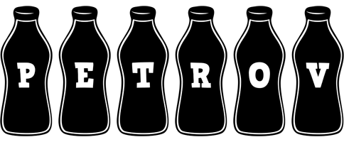 Petrov bottle logo