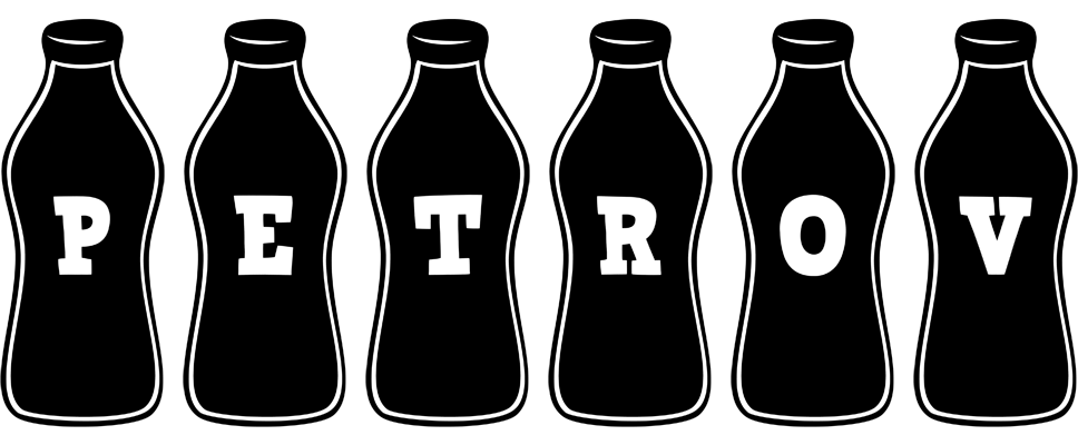 Petrov bottle logo