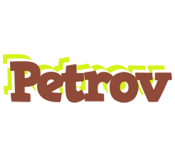 Petrov caffeebar logo