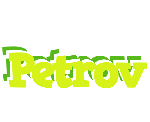 Petrov citrus logo