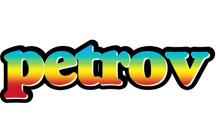 Petrov color logo
