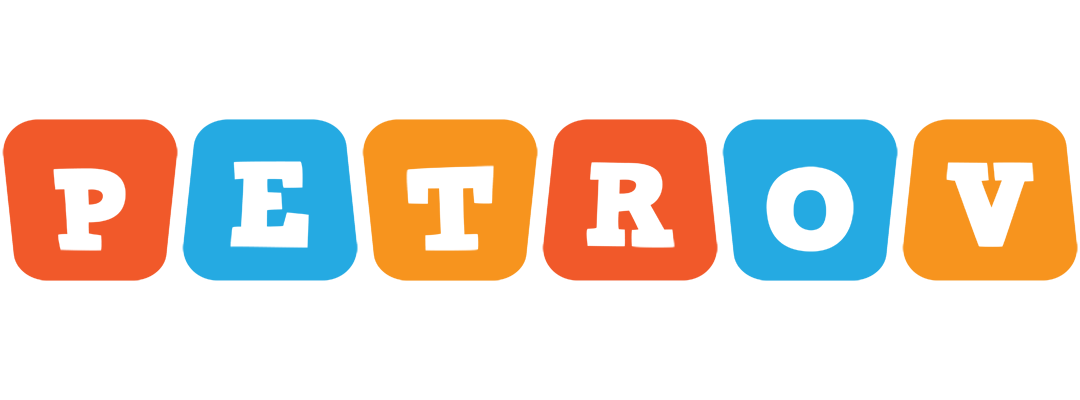 Petrov comics logo